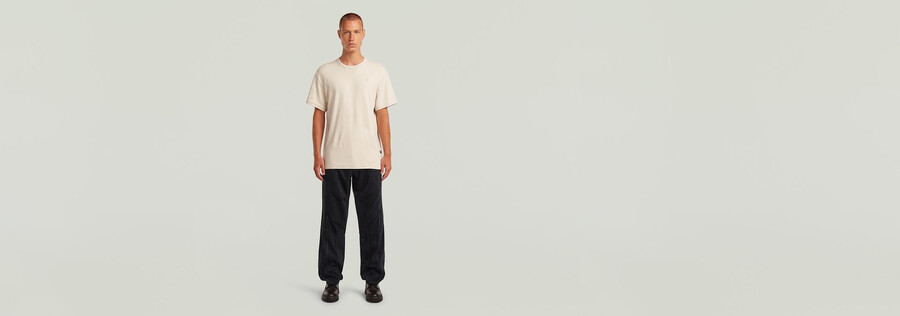 kitoh relaxed tapered jeans