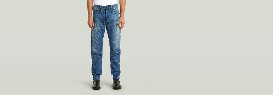 roxic zip regular tapered jeans