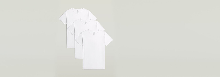 t-shirt crew 3er-pack